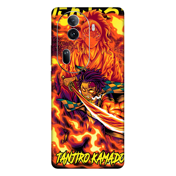 Oppo Reno Series Tanjiro Kamado Mobile Skin