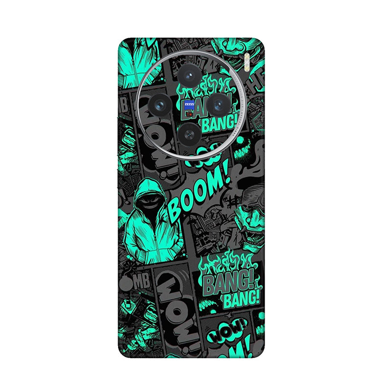 Vivo X series Bang Boom Art Mobile Skin