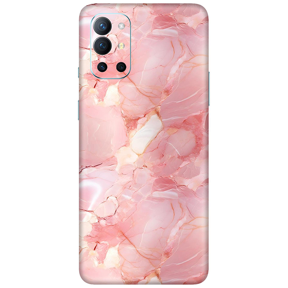 Oneplus 9 sereis Baby Pink Marble Mobile Skin