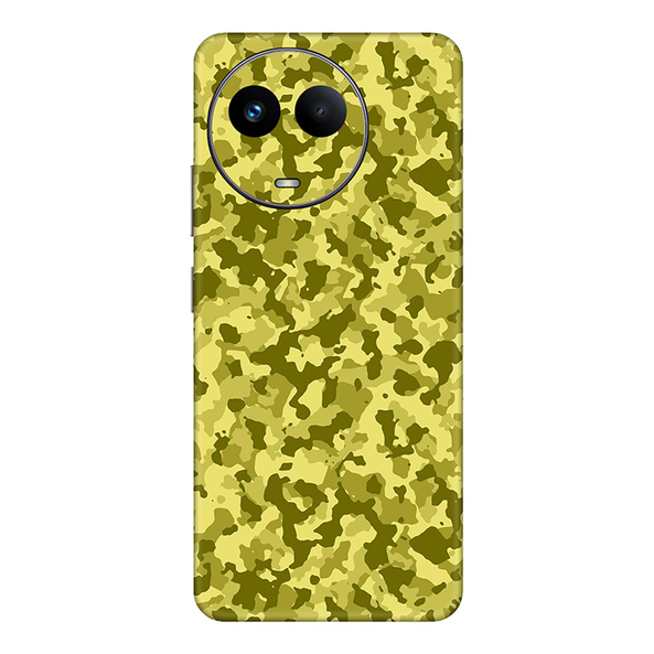 realme 11 Series Yellow Camouflage Mobile Skin