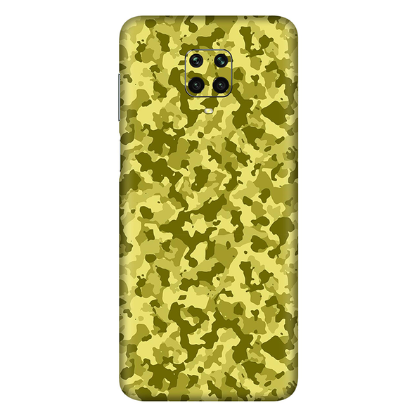 Xiaomi Redmi 9 Yellow Camouflage Mobile Skin