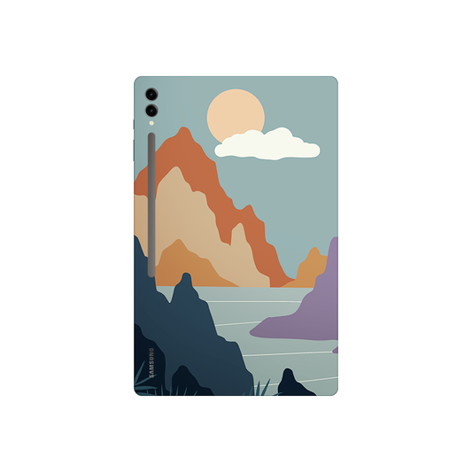 Sunset In The Mountains Tablet Skin