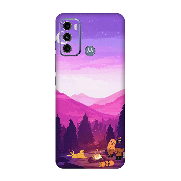 Motorola G Series Pink Sky Aesthetic Mobile Skin