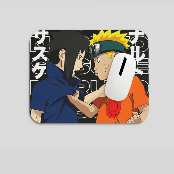 Naruto and Sasuke Anime Mousepad