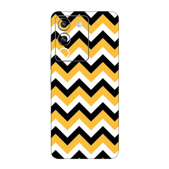 Vivo Y series Yellow Strips Mobile Cover