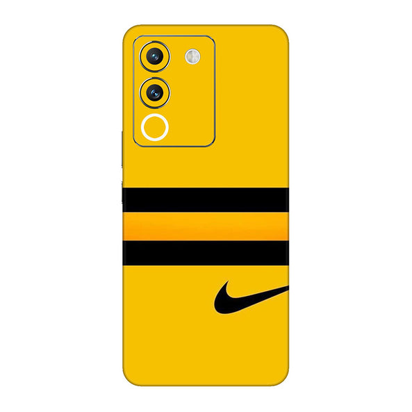 Vivo Y series Nike Yellow Mobile Skin