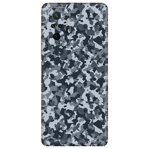 Xiaomi Redmi Note 10 Series Black Camouflage Mobile Skin