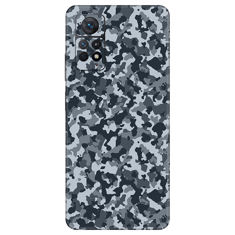 Xiaomi Redmi Note 11 Series Black Camouflage Mobile Skin