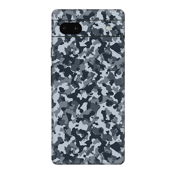 Google Pixel 6 Series Black Camouflage Mobile Skin