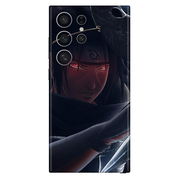 Samsung S23 Series Itachi Sharingan Mobile Skin