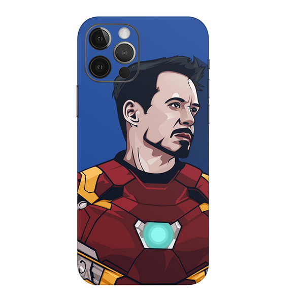 Iphone 12 Series Iron Man Blue Mobile Skin