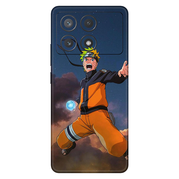 Poco X6 Series Naruto Blue Mobile Skin