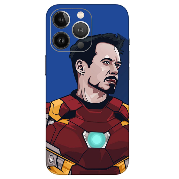 Iphone 15 Series Iron Man Blue Mobile Skin