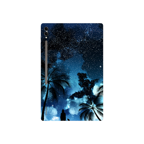 Blue Gradient July Calendar Trending Tablet Skin