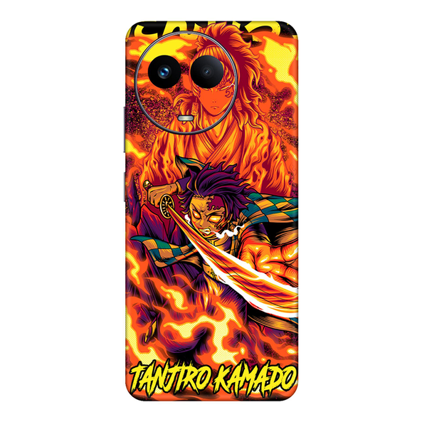 realme C Series Tanjiro Kamado Mobile Skin