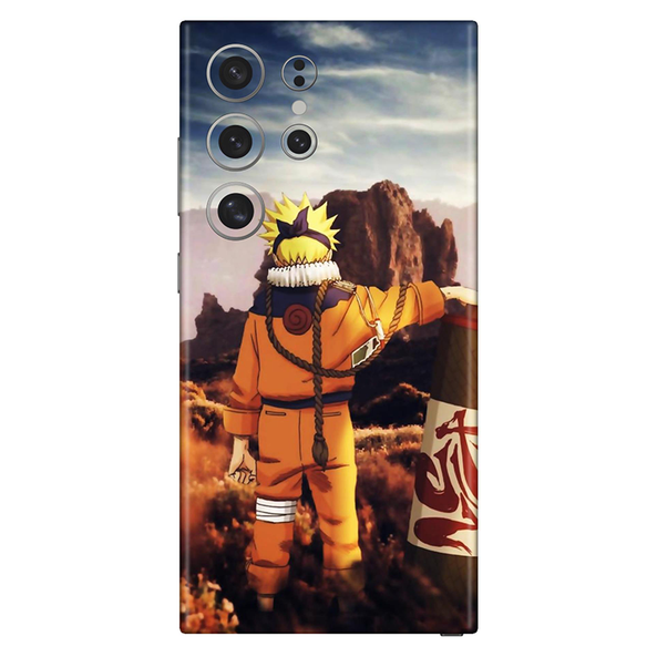 Samsung galaxy s22 Series Naruto with Scroll Mobile Skin