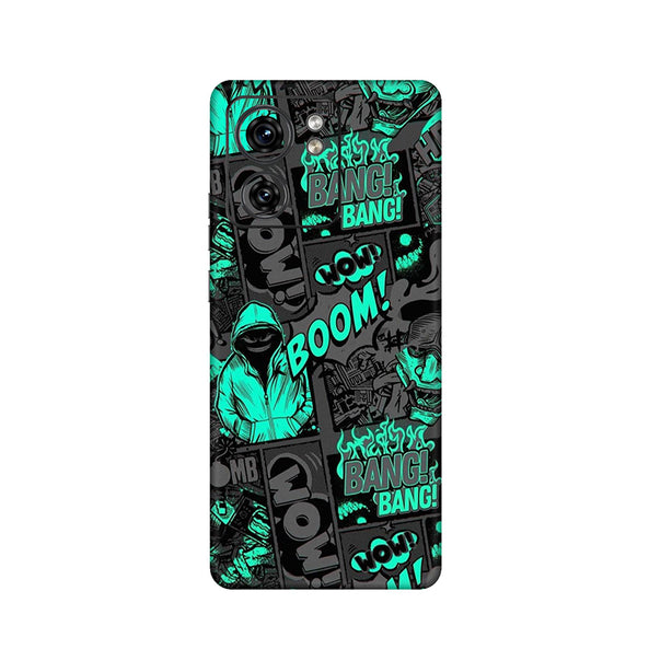 Motorola Edge Series Bang Boom Art Mobile Skin