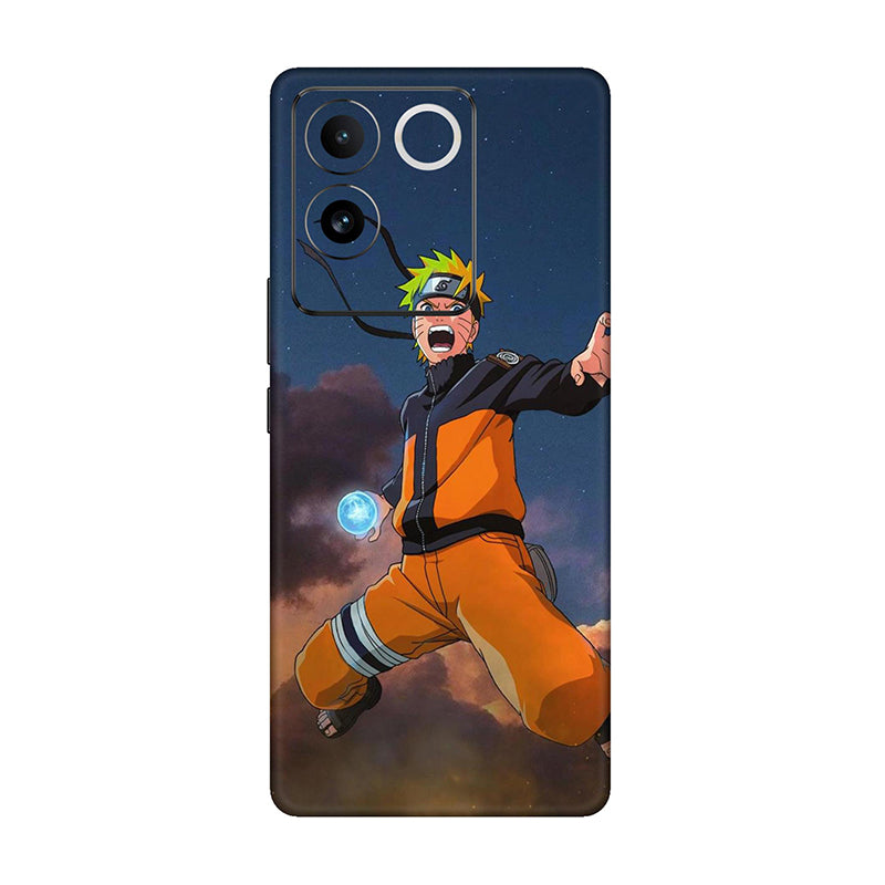 Vivo T Series Naruto Blue Mobile Skin