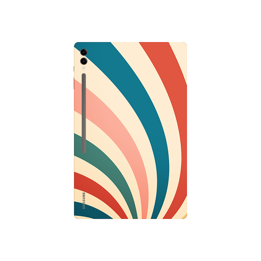 Blue Abstract Strips Tablet Skin