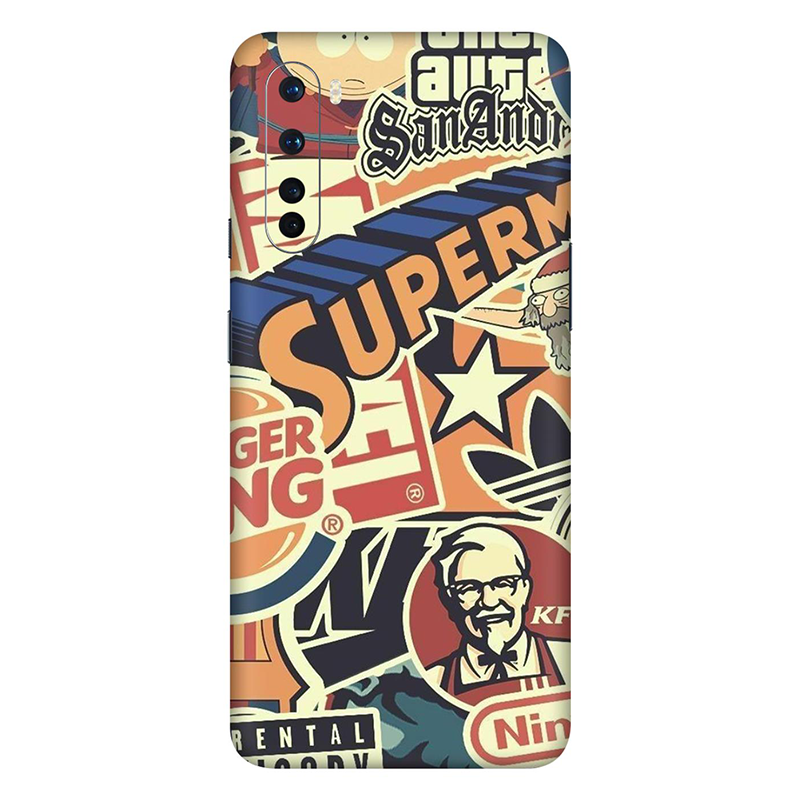 oneplus nord Sereis Doodle Mobile Skin