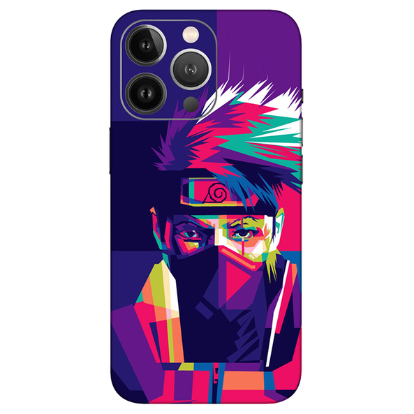 Iphone 13 Series Kakashi Hatake Colored Mobile Skin