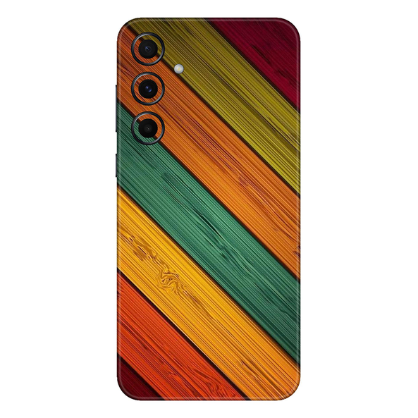 Samsung A Series Multi Color Strip Mobile Skin