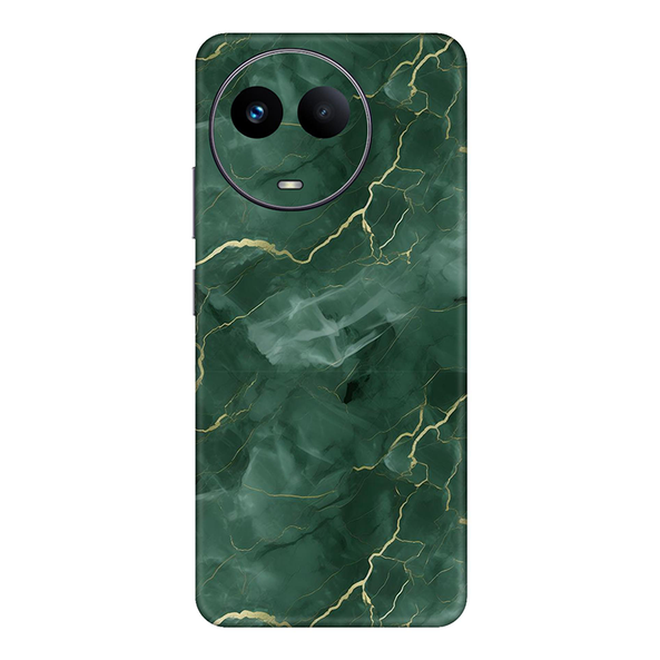 realme 11 Series Bottle Green Marble Mobile Skin