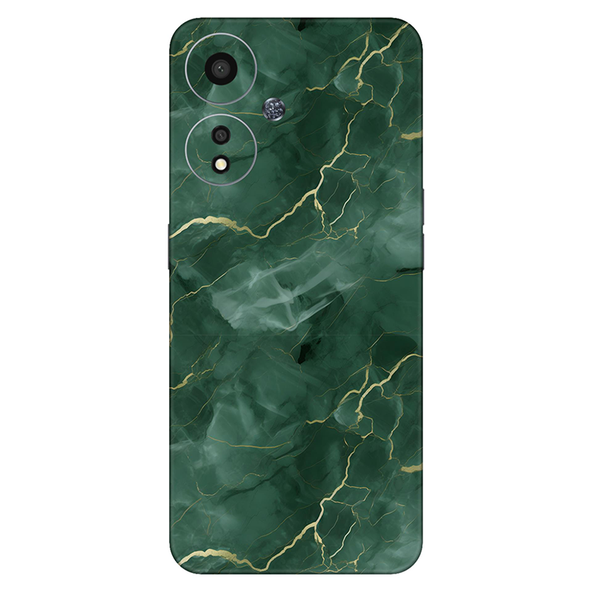 Oppo A Series Bottle Green Marble Mobile Skin