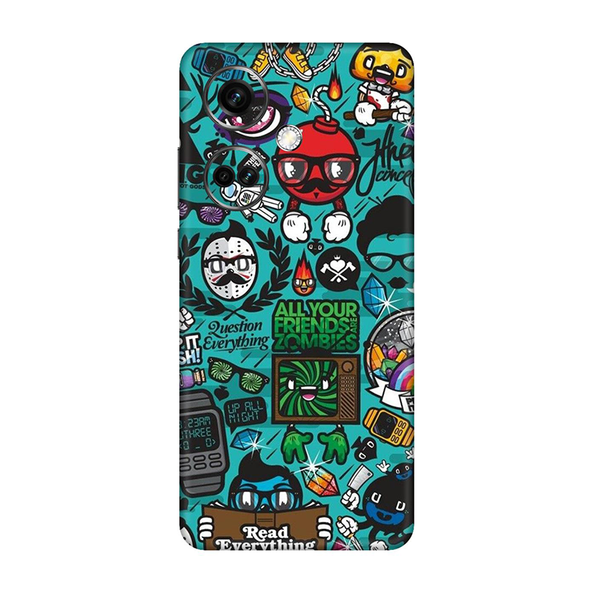 One Plus Nord CE Series Tweakymod design Mobile Skin