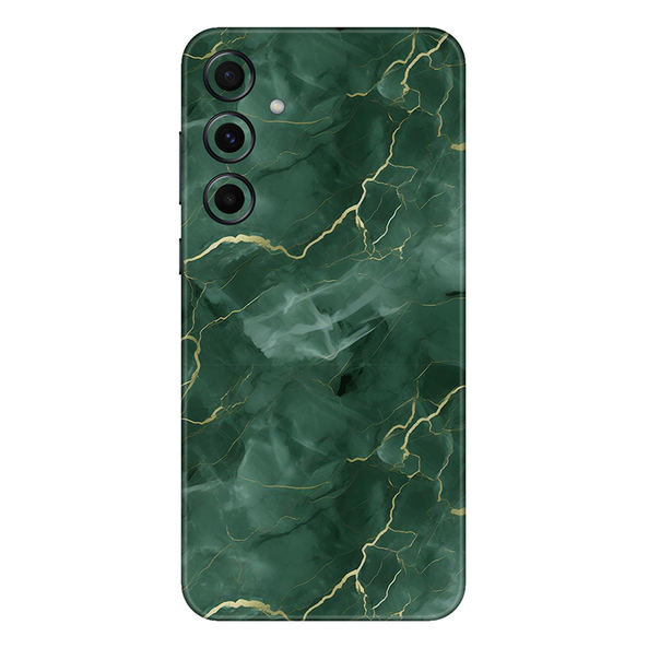 Samsung A Series Bottle Green Marble Mobile Skin