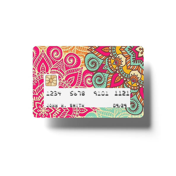 Pink Mandala Debit Card Skin