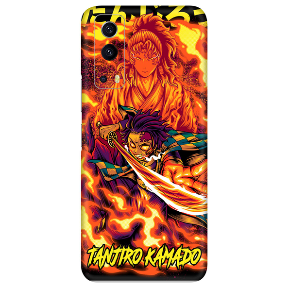 IQoo 3 Series Tanjiro Kamado Mobile Skin