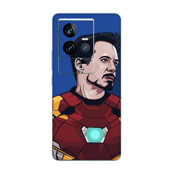 IQOO 11 Iron Man Blue Mobile Skin