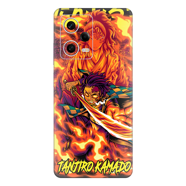 xiaomi redmi note 12 Series Tanjiro Kamado Mobile Skin