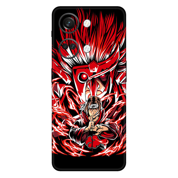 Oneplus Nord 3 Series Itachi Uchiha Red Mobile Skin