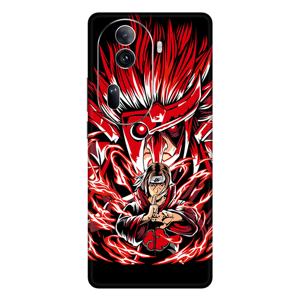 Oppo Reno Series Itachi Uchiha Red Mobile Skin