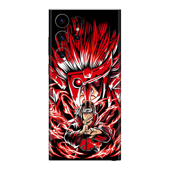 Samsung s23 Series Itachi Uchiha Red Mobile Skin