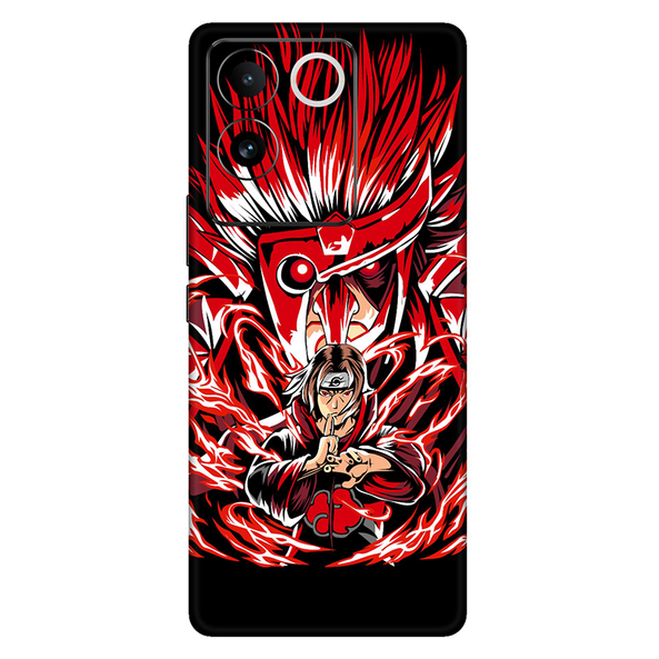 Vivo T Series Itachi Uchiha Red Mobile Skin