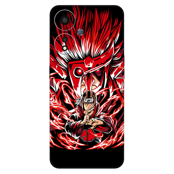 Oppo A Series Itachi Uchiha Red Mobile Skin