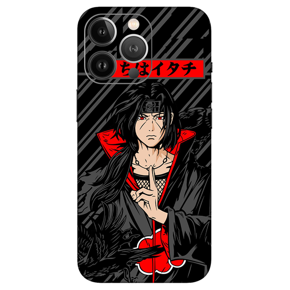 Iphone 12 Series Itachi Black Mobile Skin