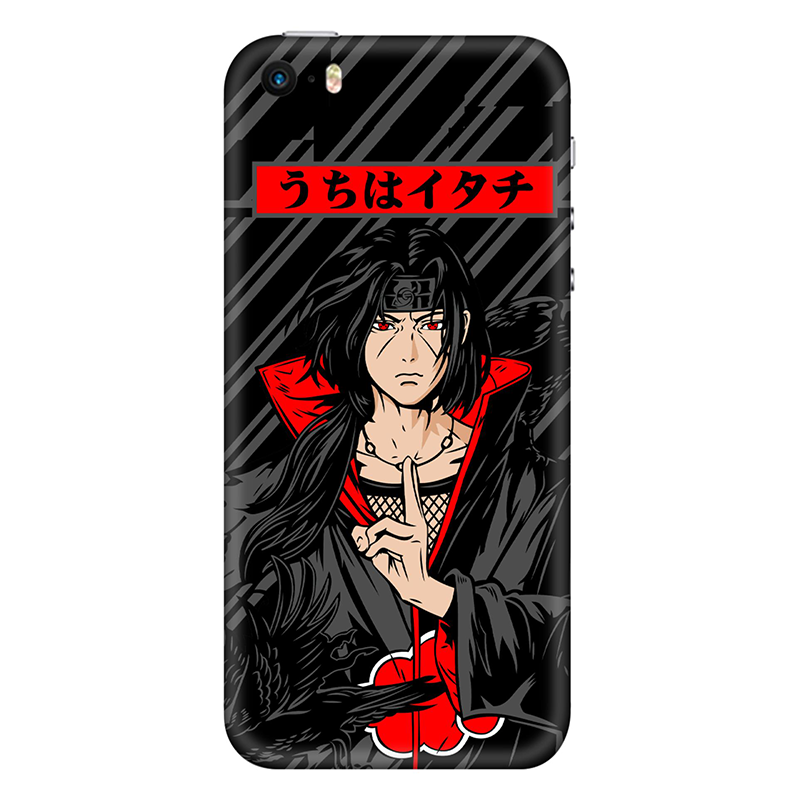 IPHONE SE Series Itachi Black Mobile Skin