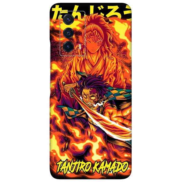 IQoo Z5 Series Tanjiro Kamado Mobile Skin