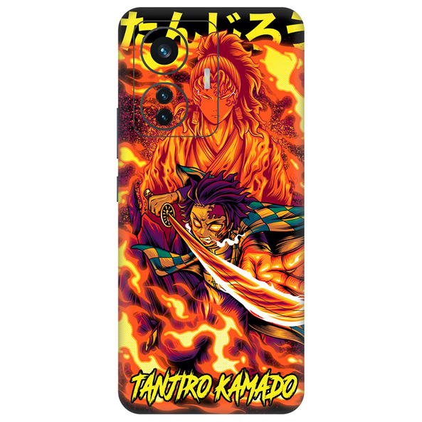 IQoo Z6 Series Tanjiro Kamado Mobile Skin