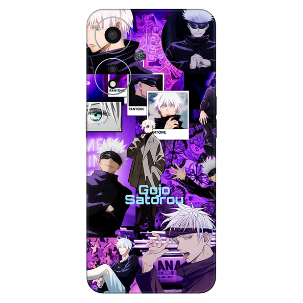 Oppo A Series Satoru Gojo Mobile Skin