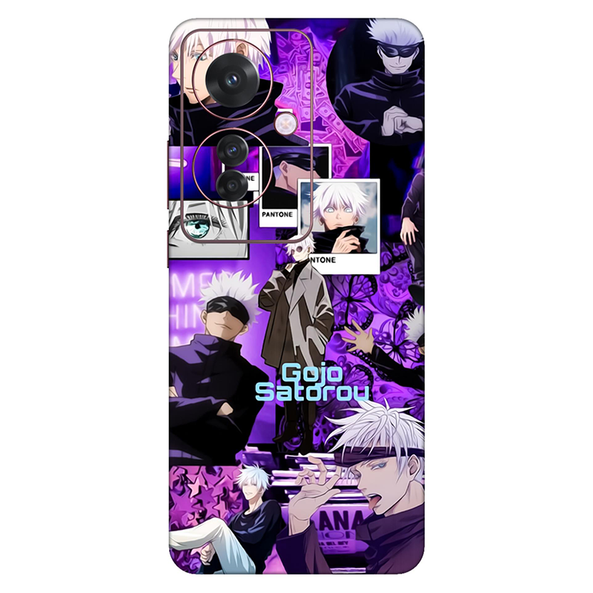 Oppo F Series Satoru Gojo Mobile Skin