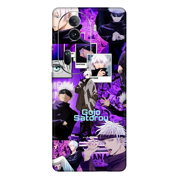 Oppo Reno Series Satoru Gojo Mobile Skin