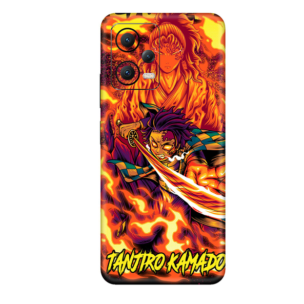 Poco X5 Series Tanjiro Kamado Mobile Skin