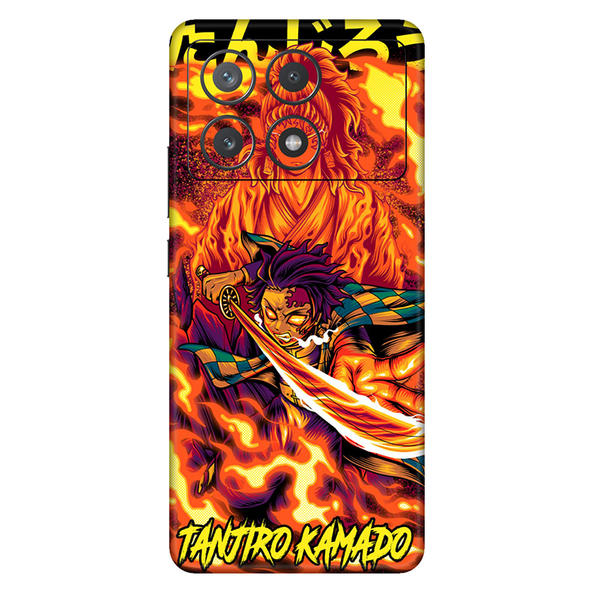 Poco X6 Series Tanjiro Kamado Mobile Skin