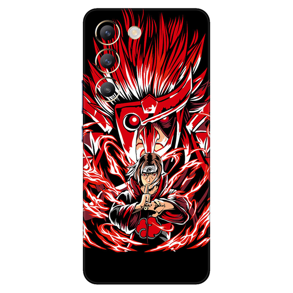 Vivo Y Series Itachi Uchiha Red Mobile Skin