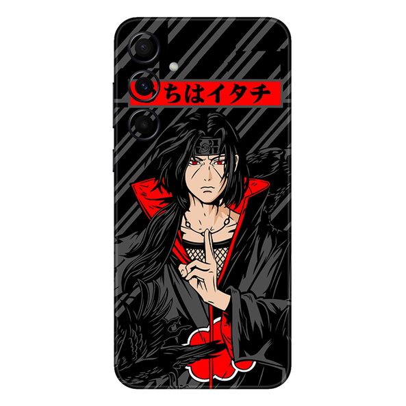 Samsung A Series Aesthetic Itachi Black Mobile Skin